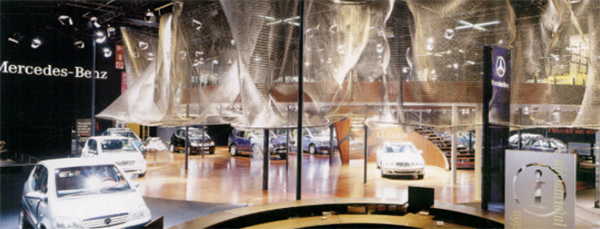 梅賽德斯-奔馳公司巴塞羅那展會設(shè)計(jì)