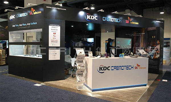 深圳信可威國外展臺設(shè)計(jì)現(xiàn)場圖