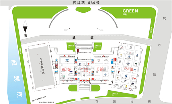 展臺(tái)選址，圖源網(wǎng)絡(luò)