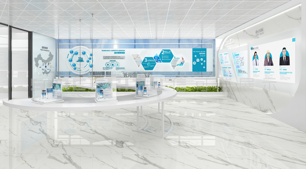 農(nóng)業(yè)科技企業(yè)展廳設(shè)計案例分享