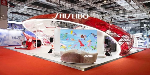 資生堂進博會展位設(shè)計
