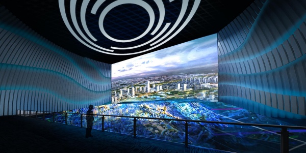 經(jīng)濟(jì)技術(shù)開(kāi)發(fā)區(qū)展廳設(shè)計(jì)