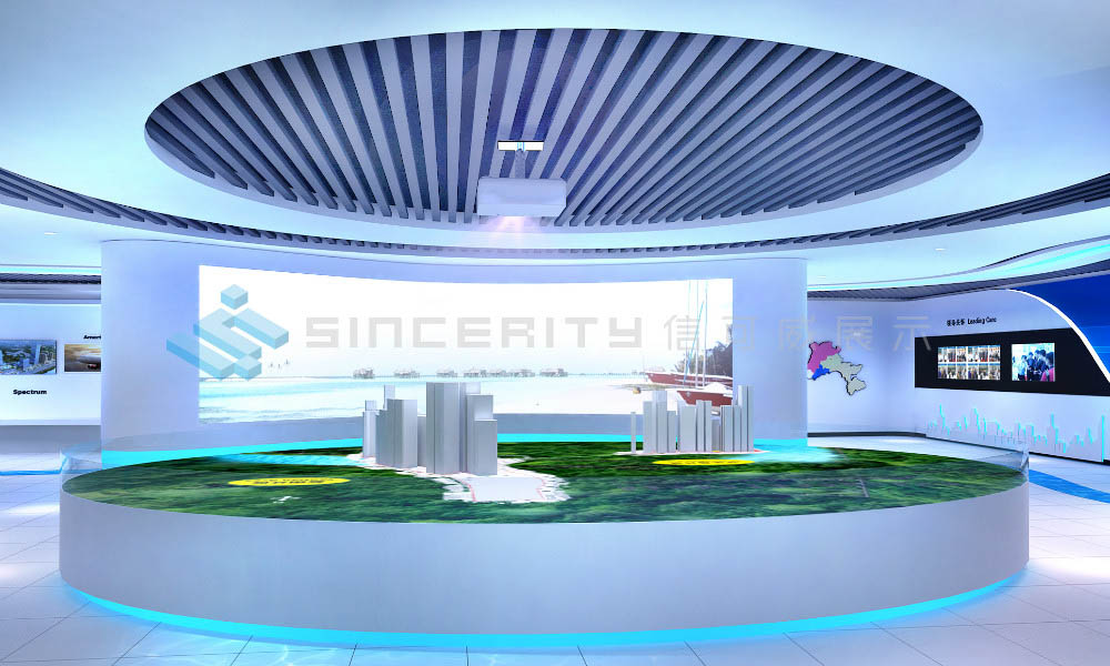 現(xiàn)代企業(yè)展廳設計