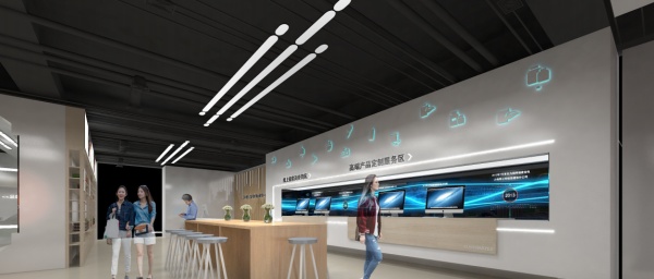 糧油展銷中心展廳設(shè)計(jì)