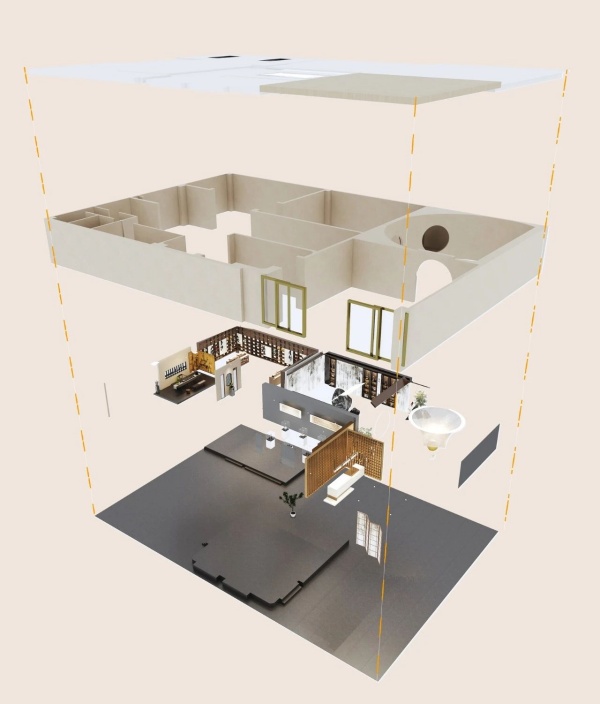 茶展廳設(shè)計(jì)案例分享