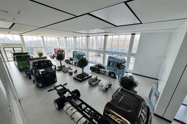 一汽解放重卡展廳設(shè)計(jì)案例分享