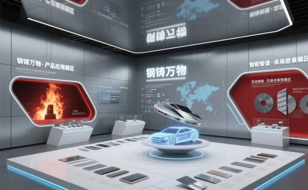 被千度鋼流燙到心跳，鋼鐵企業(yè)科技展廳也太酷了吧？