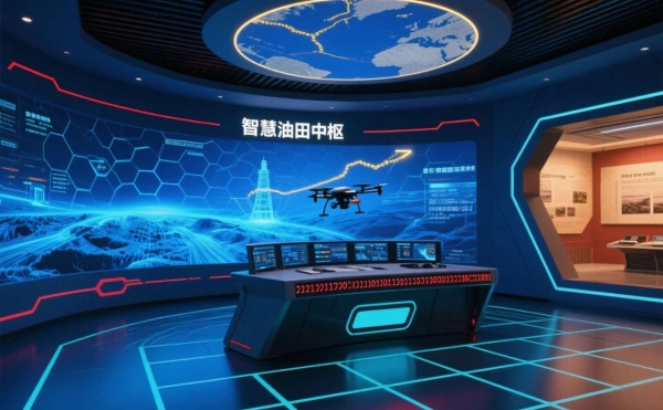 石油會“開口說話”？這座油田文化展廳讓巖芯數(shù)據(jù)活了！