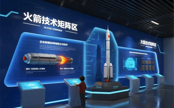 航天工業(yè)展廳設(shè)計(jì)