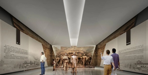 膠東百年名人展陳列設(shè)計