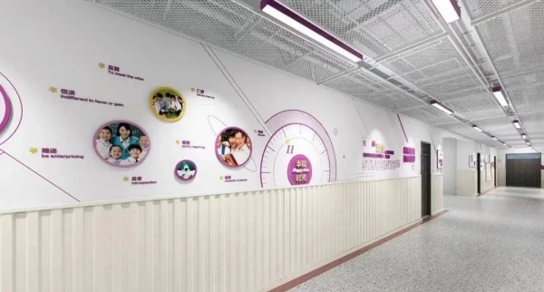 讓企業(yè)文化在墻面上自然生長(zhǎng)