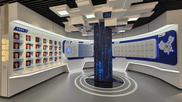 新材企業(yè)展廳設(shè)計(jì)