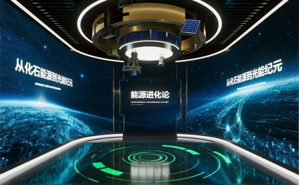 中石油光伏展廳設(shè)計