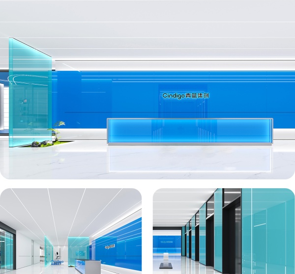 青藍集創(chuàng)醫(yī)療設(shè)備展廳設(shè)計