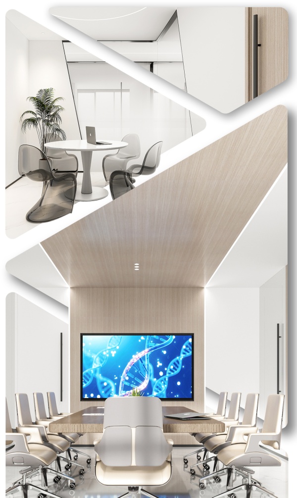 青藍集創(chuàng)醫(yī)療設(shè)備展廳設(shè)計