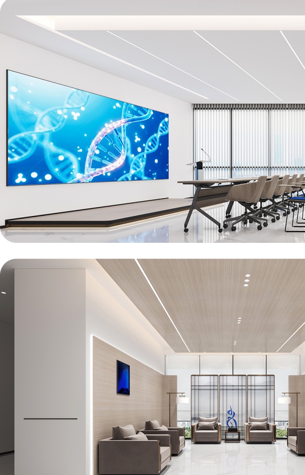 青藍集創(chuàng)醫(yī)療設(shè)備展廳設(shè)計