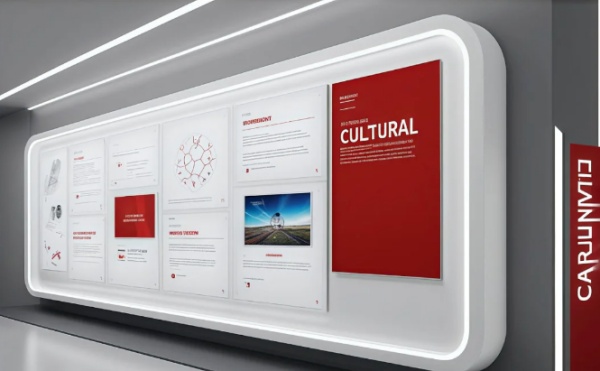 六招秘籍解鎖展廳文化墻設(shè)計(jì)新境界，設(shè)計(jì)感瞬間爆棚！