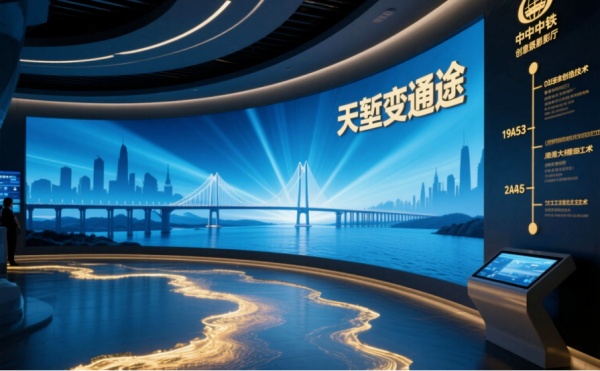 中鐵橋梁勘測(cè)展廳設(shè)計(jì)