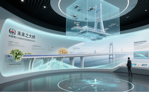 中鐵橋梁勘測(cè)展廳設(shè)計(jì)