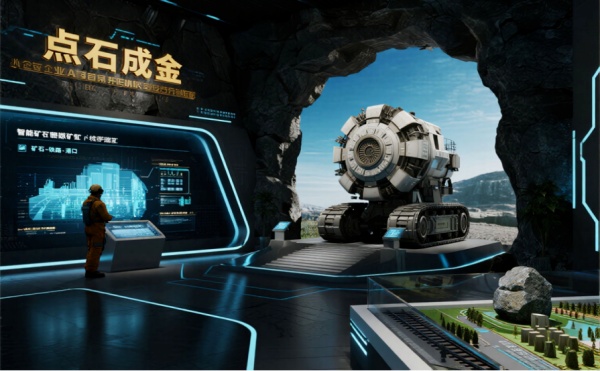 中鐵礦產(chǎn)資源展廳設計