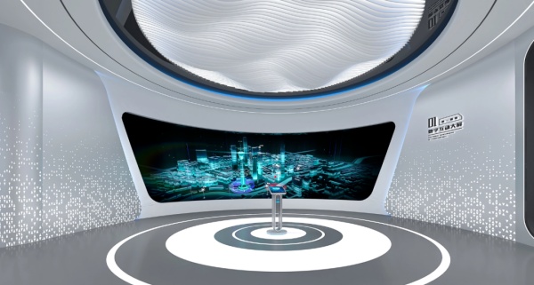 展廳序廳的“互動開關(guān)”，開啟沉浸式體驗序章