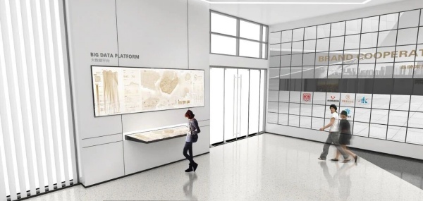 現(xiàn)代企業(yè)展廳效果設(shè)計以品牌基因重構(gòu)空間敘事邏輯