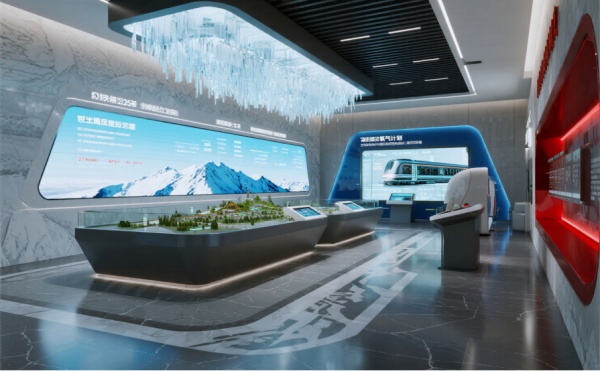 中鐵科研展廳把高原鐵路"極限挑戰(zhàn)"搬進室內(nèi)！