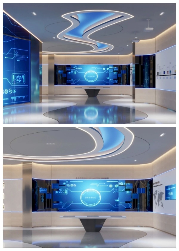 一正藥業(yè)展廳在科技與藝術(shù)交織中，解碼生命健康的未來圖景