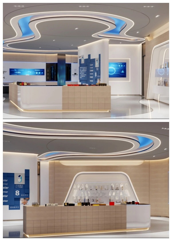 一正藥業(yè)展廳在科技與藝術(shù)交織中，解碼生命健康的未來圖景