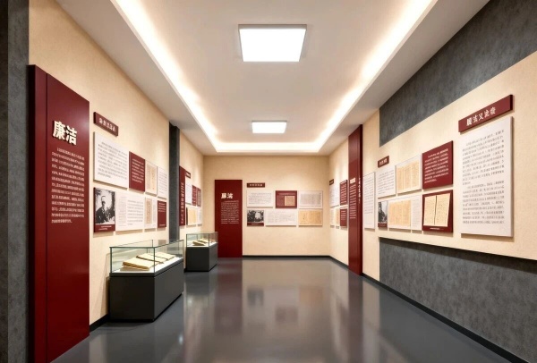 廉潔文化展廳怎么建？這套 “沉浸式 + 互動感”設(shè)計方案太贊了！